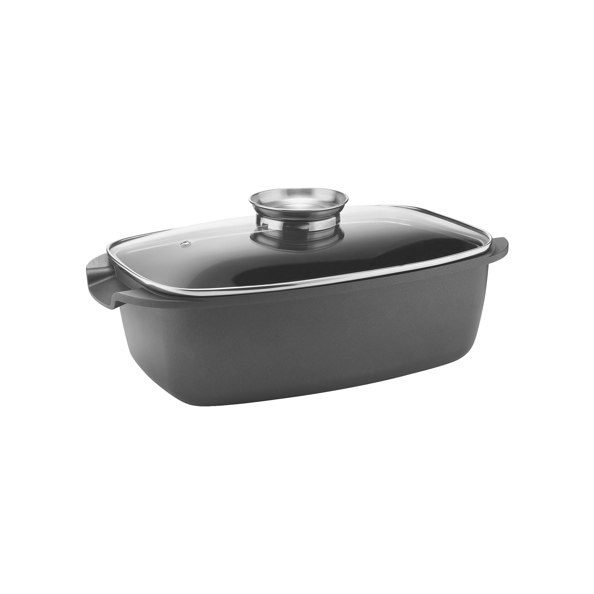 DEEP ROASTING DISH WITH LID "COOK&SPACE"