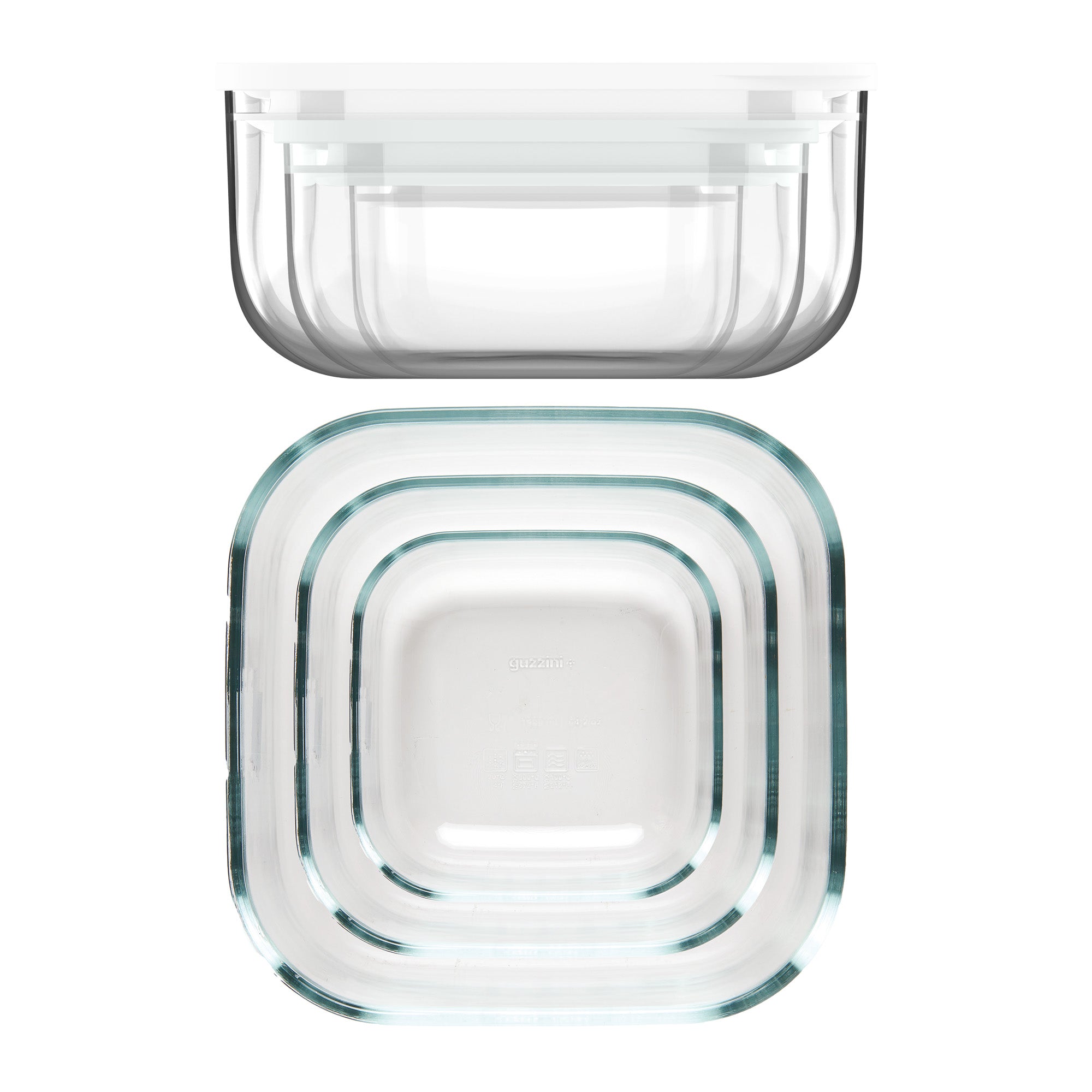 LEAK-PROOF GLASS CONTAINER 'STORE&MORE GLASS' "FOOD STORAGE"