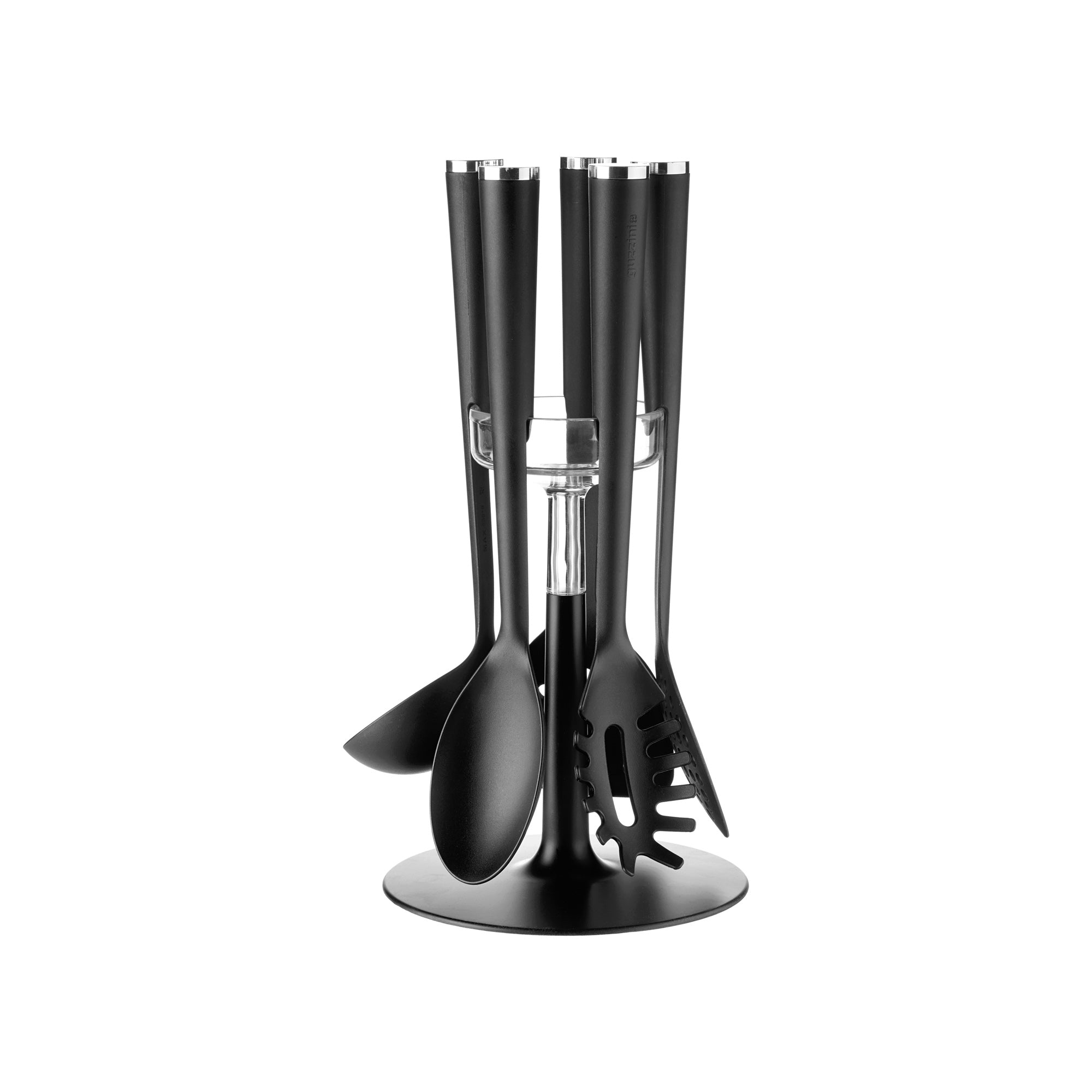 SET 5 KITCHEN TOOLS WITH STAND "PREPARATION"