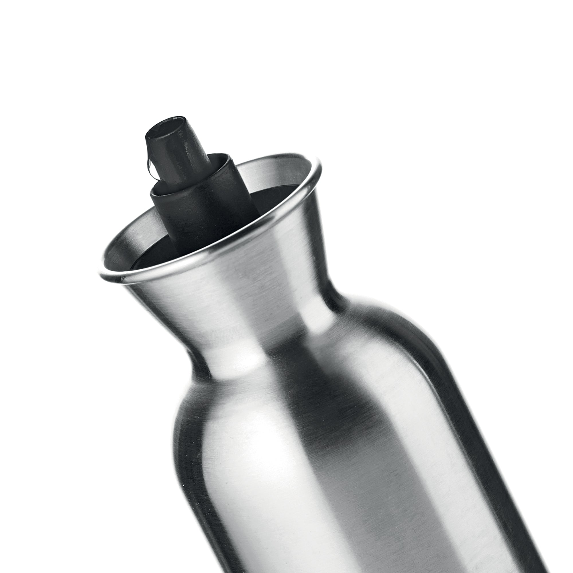 Guzzini - Kitchen Active Design, Perfect Dressing Steel Edition, Huilier/ vinaigrier en Acier Inoxydable - Noir, 6,5 x h22,5 cm | 500ml - 11720110 Guzzini - Kitchen Active Design, Perfect Dressing Steel Edition, Huilier/ vinaigrier en Acier Inoxydable - Noir, 6,5 x h22,5 cm | 500ml - 11720110