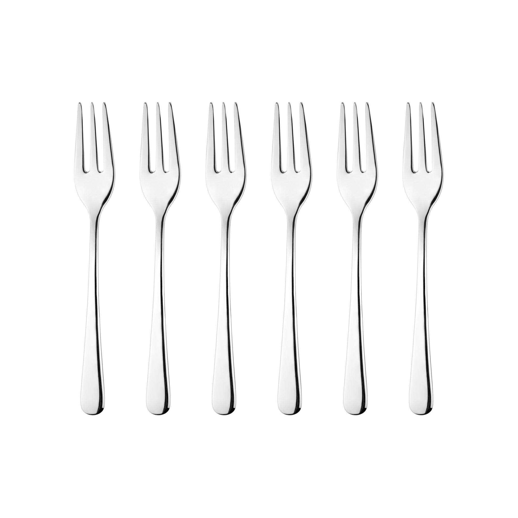 SET OF 6 SMALL FORKS "ZELDA"