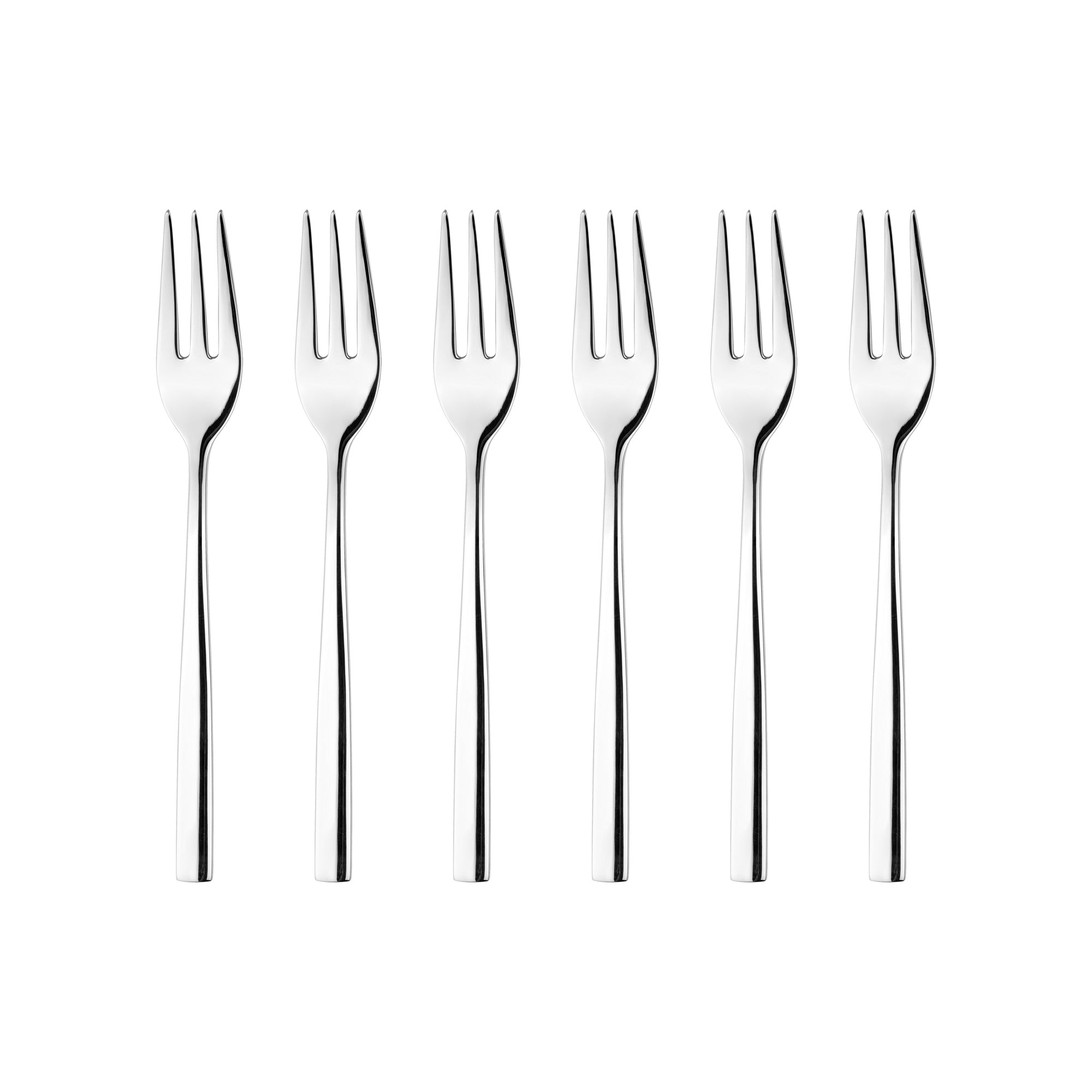 SET OF 6 SMALL FORKS "PETRA"