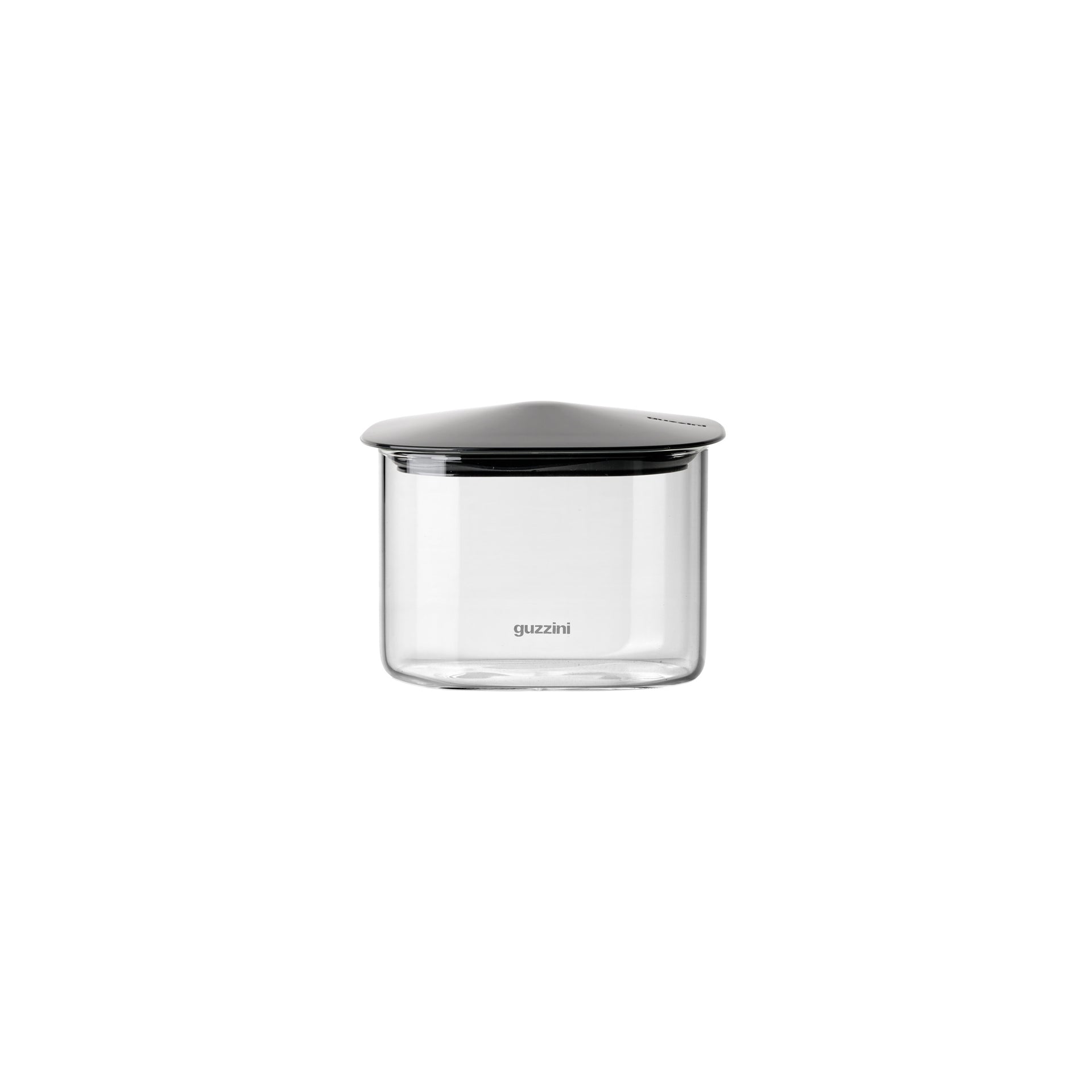SET 2 RECTANGULAR GLASS JARS "FRESH&STYLE" S