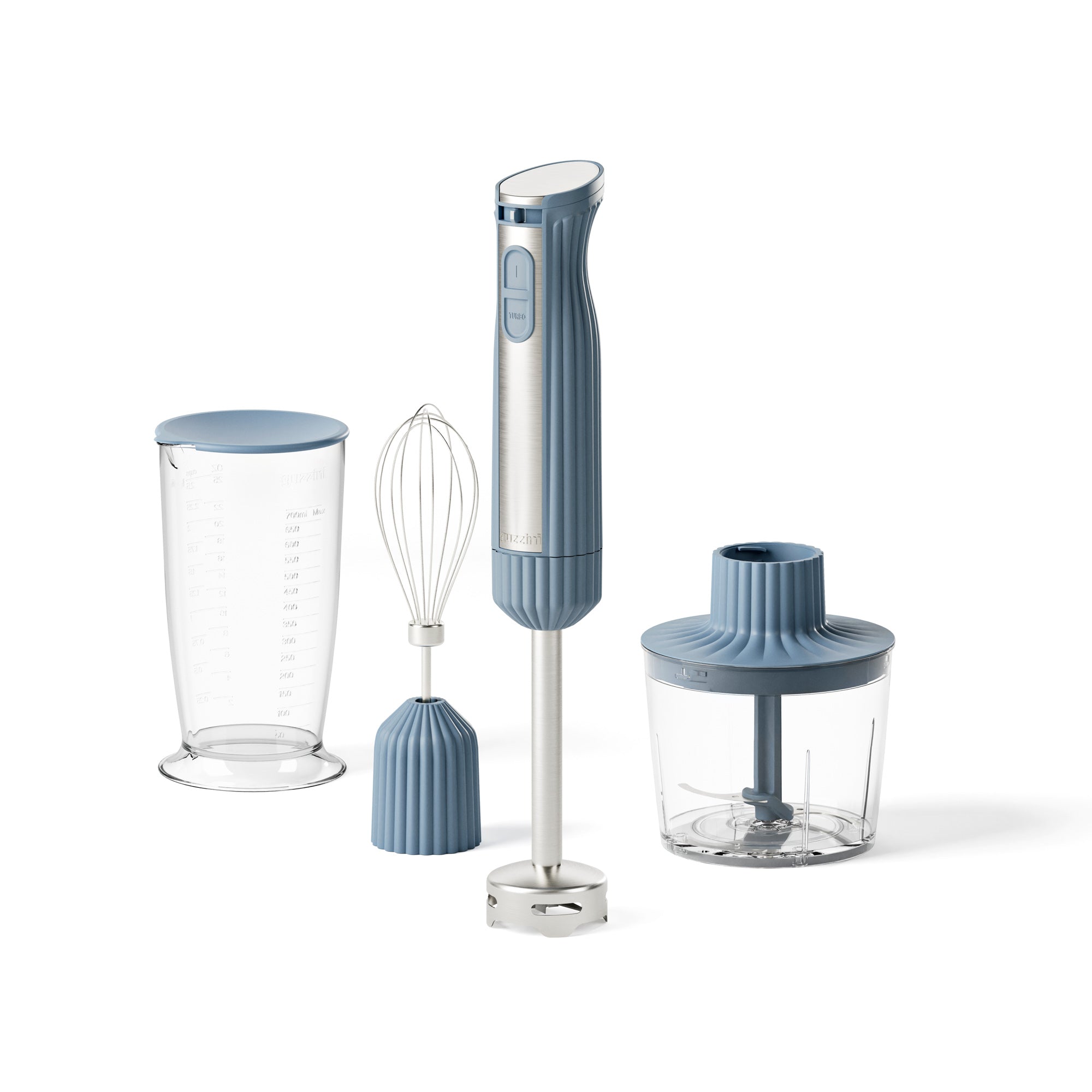 MIXEUR PLONGEANT AVEC ACCESSOIRES (FOUET, GOBELET, MINI-HACHOIR) "SOUS CHEF"