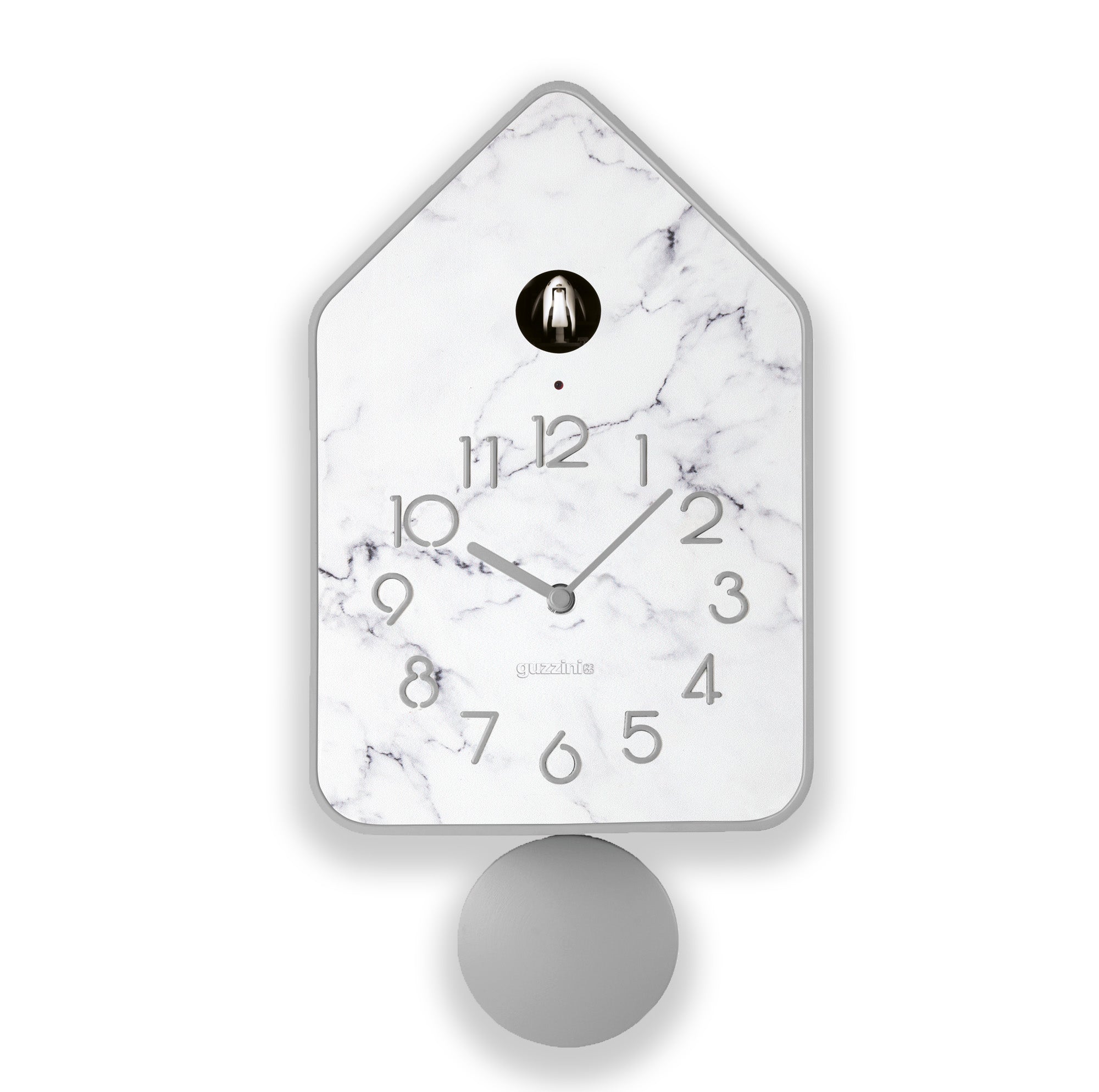 'QQ-UP' WALL CLOCK WITH PENDULUM "HOME"