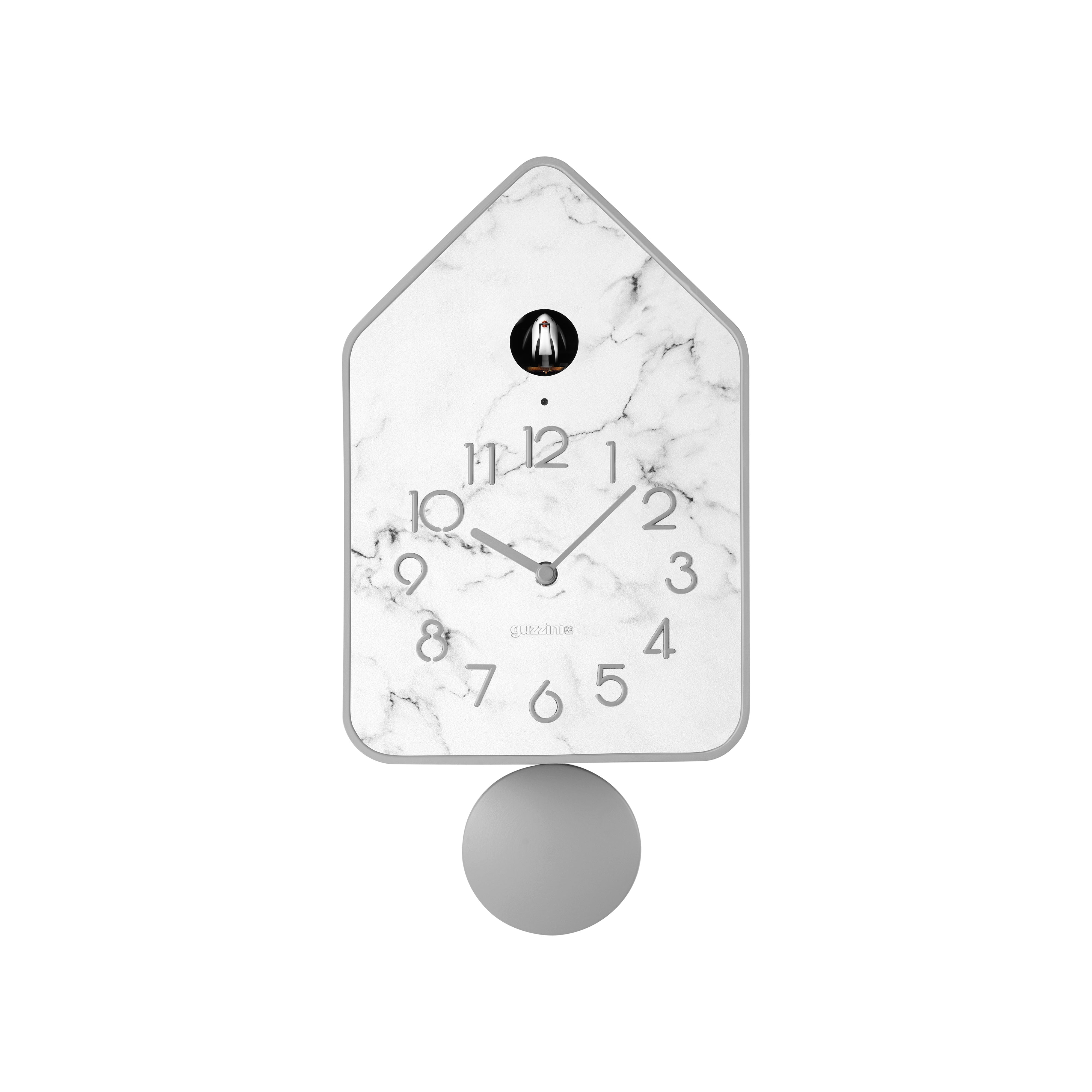 'QQ-UP' WALL CLOCK WITH PENDULUM "HOME"