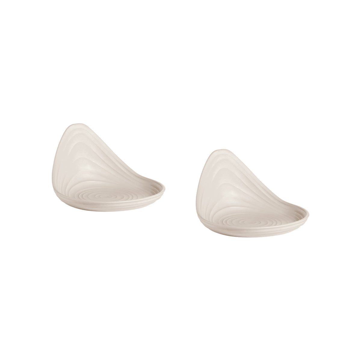 SET 2 SNACK DISHES "TIERRA"