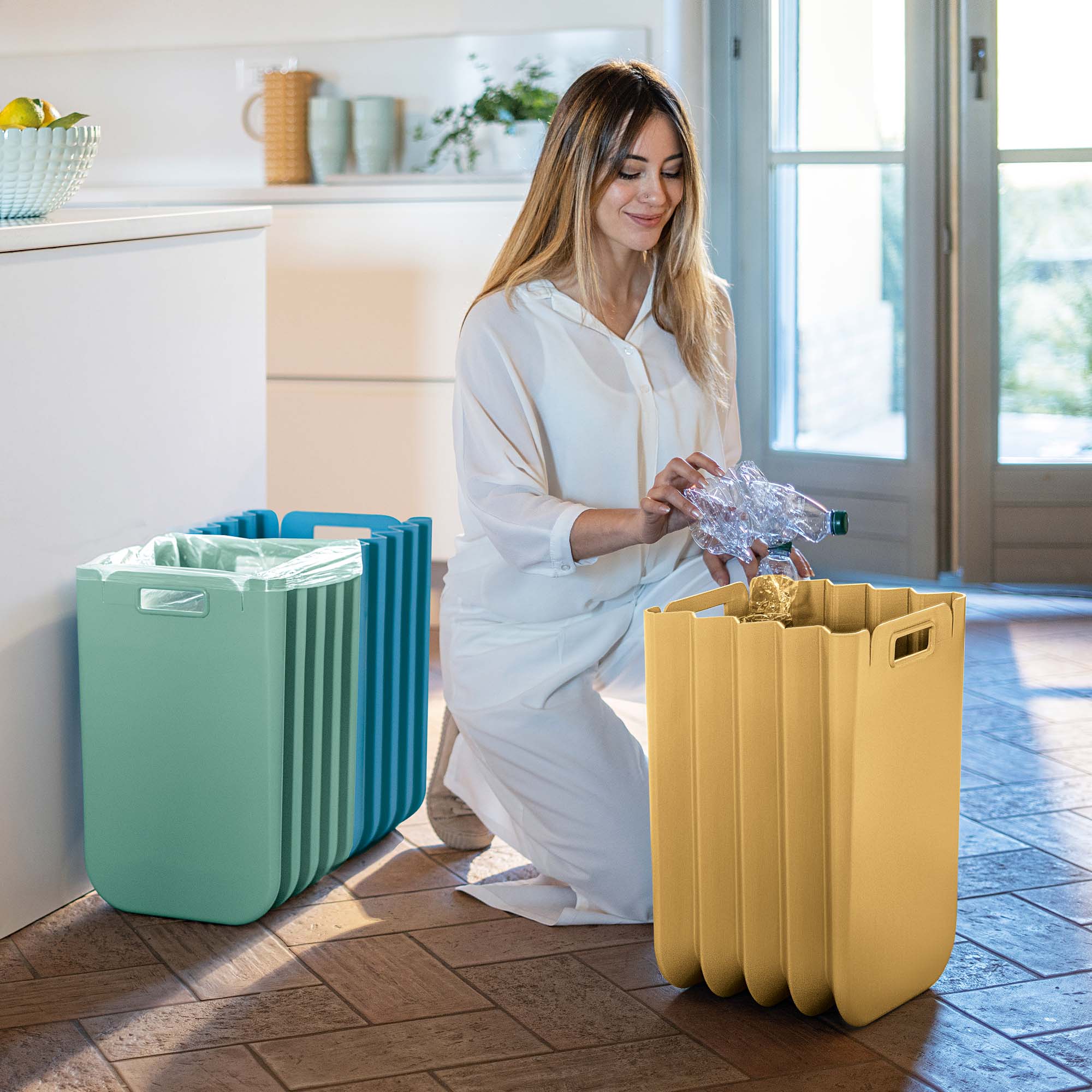 POUBELLE POUR LE TRI DES DÉCHETS 'ECO PACKLY' "HOME"