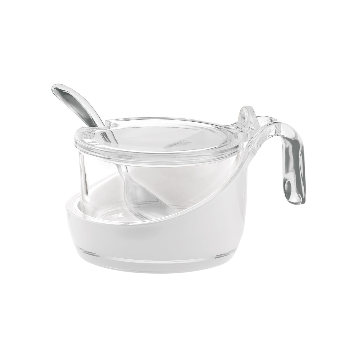 Two-Tone Parmesan Server with Teaspoon "Everyday"