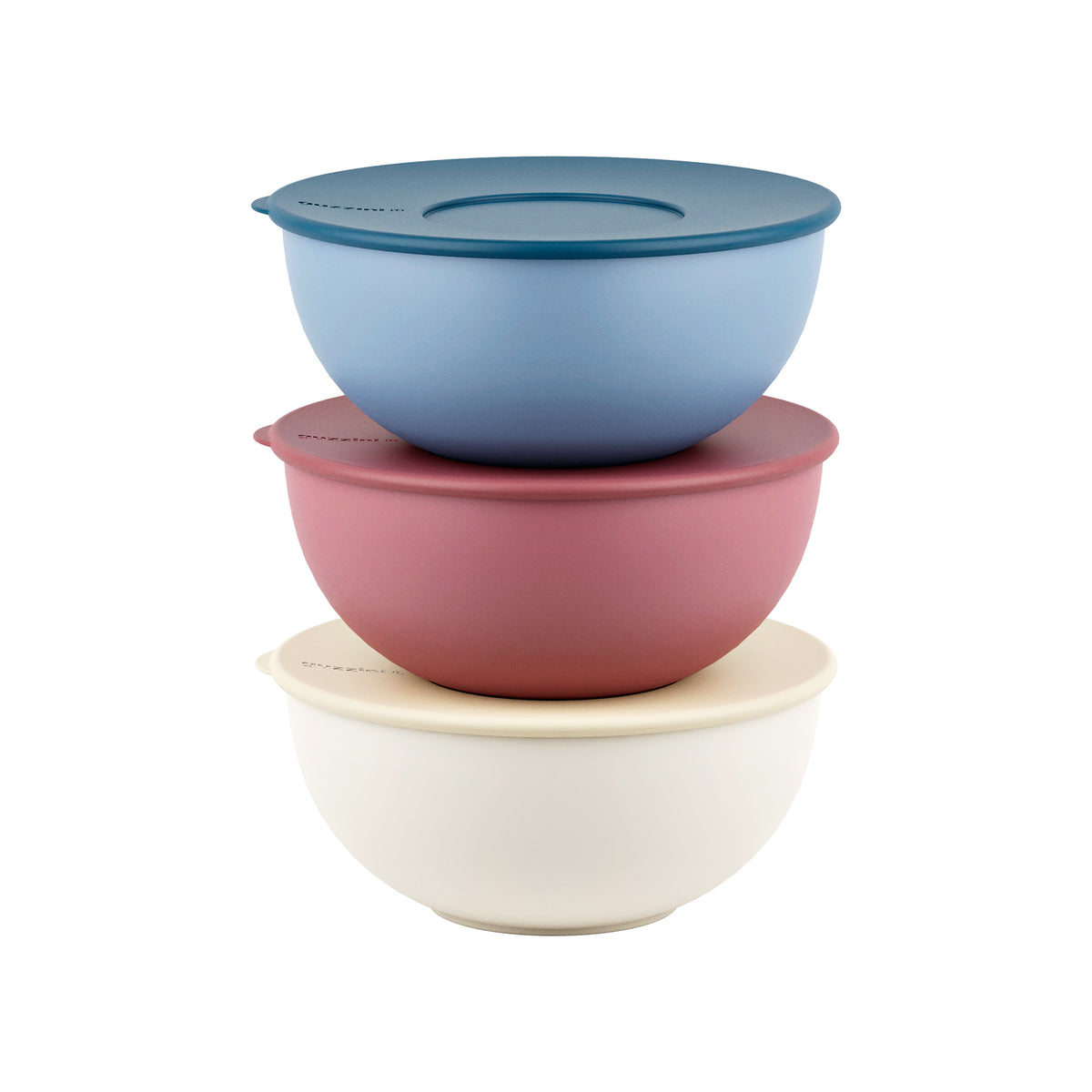 SET 3 Ø16cm CONTAINERS LID EVERYWHERE BIO "FOOD STORAGE"