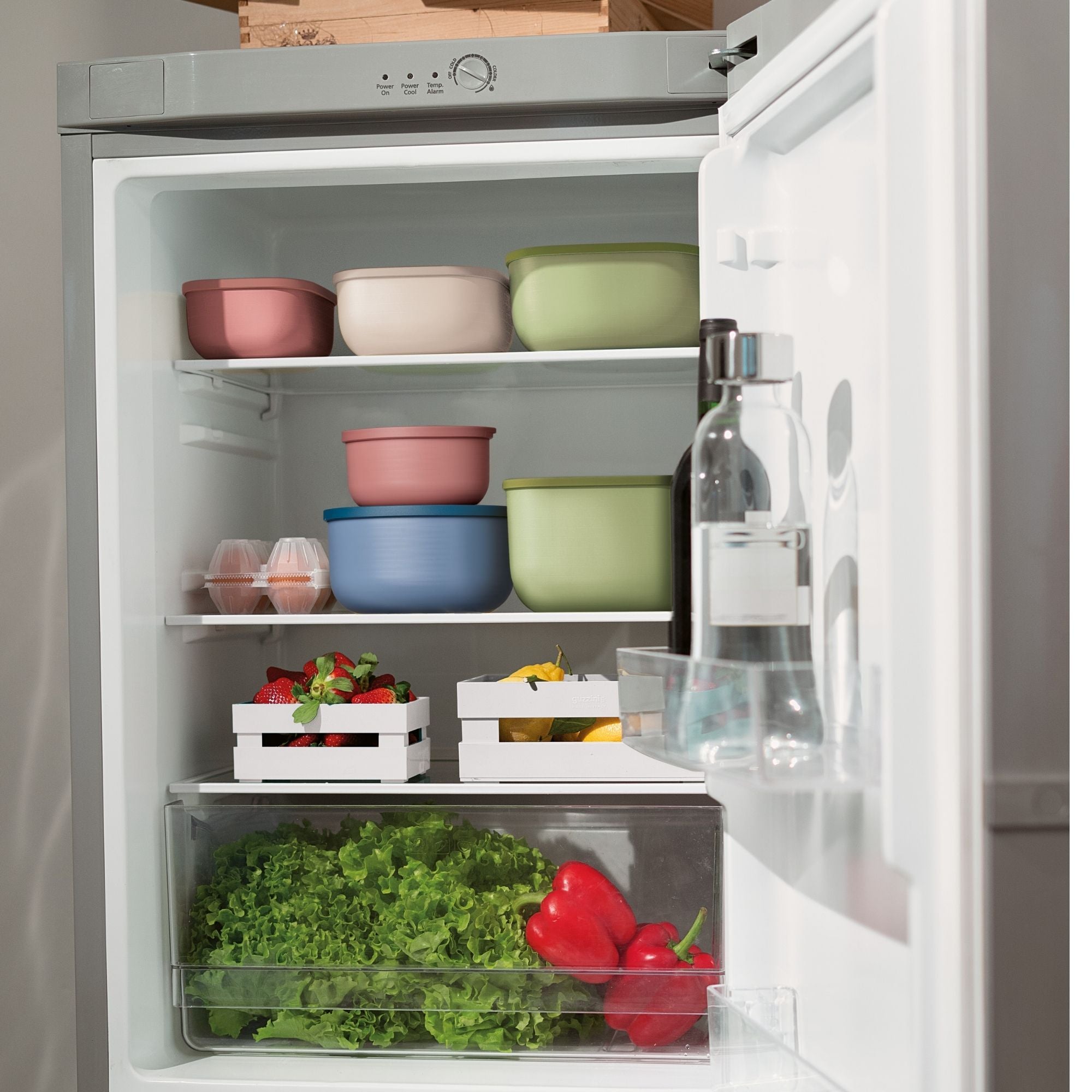 SET 3 SHALLOW CONTAINERS 'STORE&MORE BIO' 