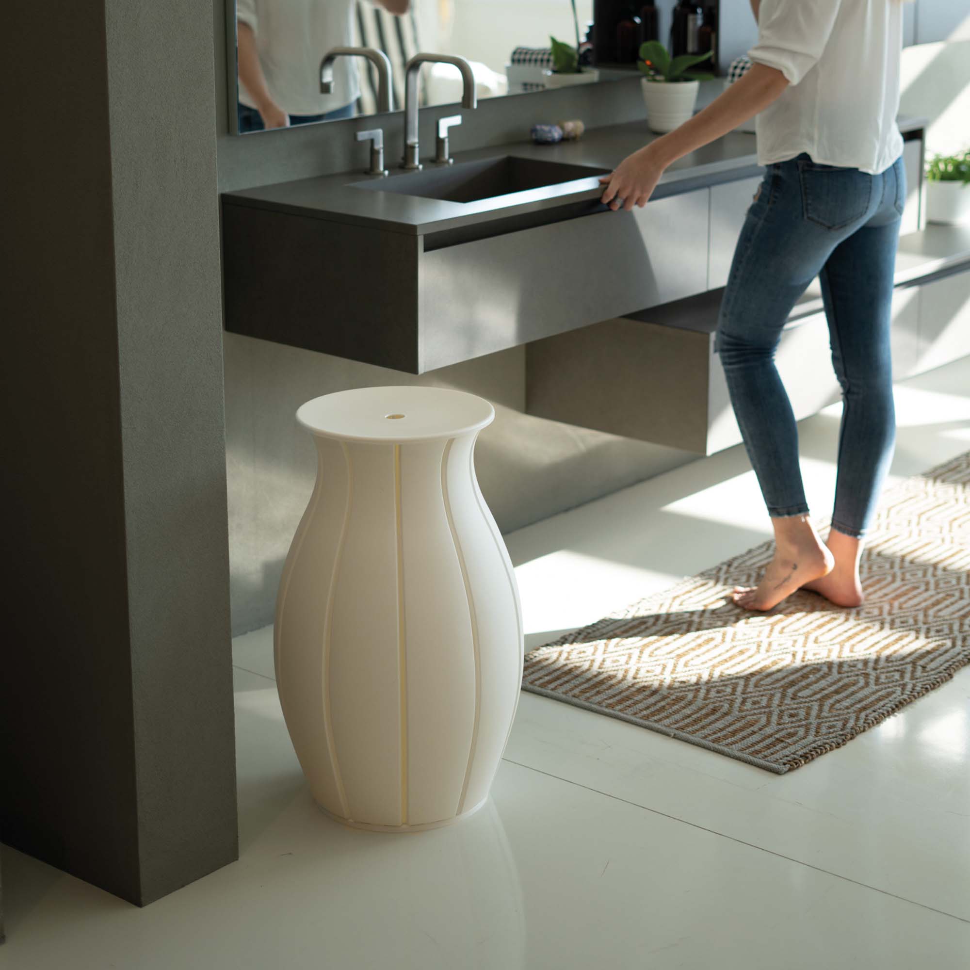 LAUNDRY HOLDER 'NINFEA' 