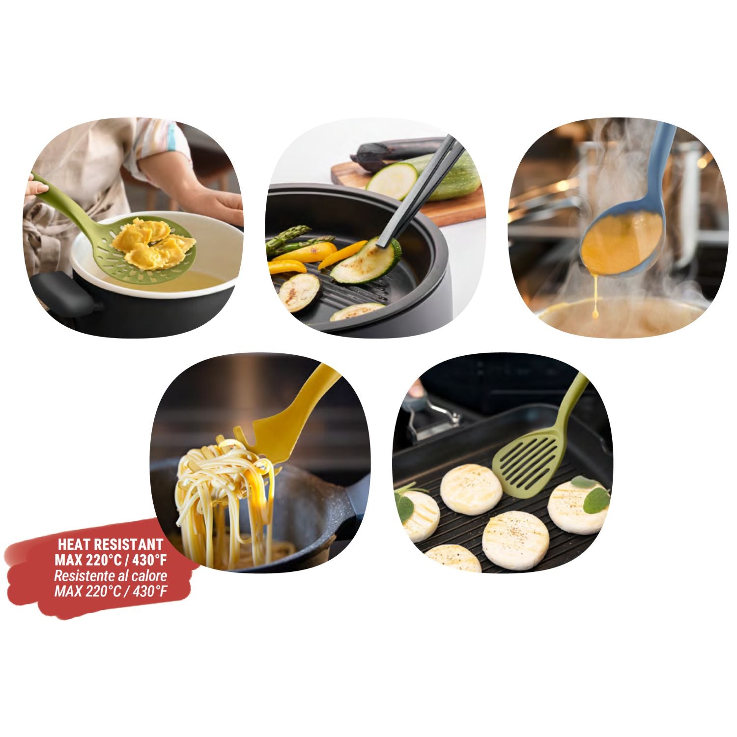 SET DE 5 LOUCHES "CHEFLINE"